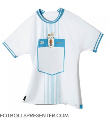 Uruguay Borta Matchtröja VM 2022 Kortärmad